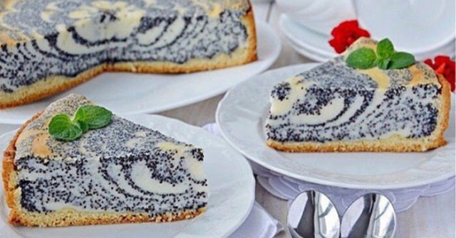 tvarohový koláč s mákem_recept